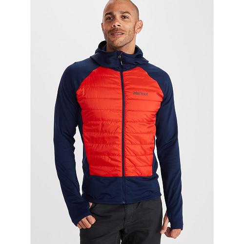 Marmot Variant Hybrid Down Jacket For Mens Navy FMR907824